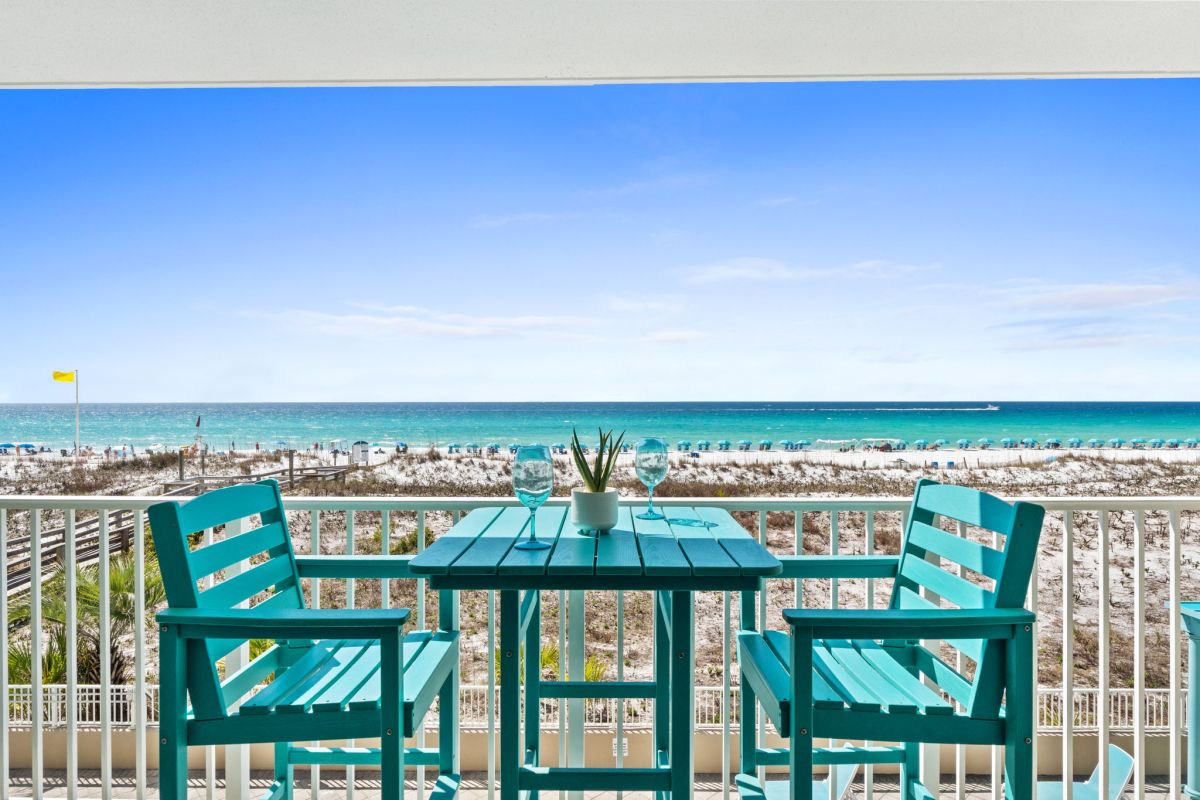 View from the balcony